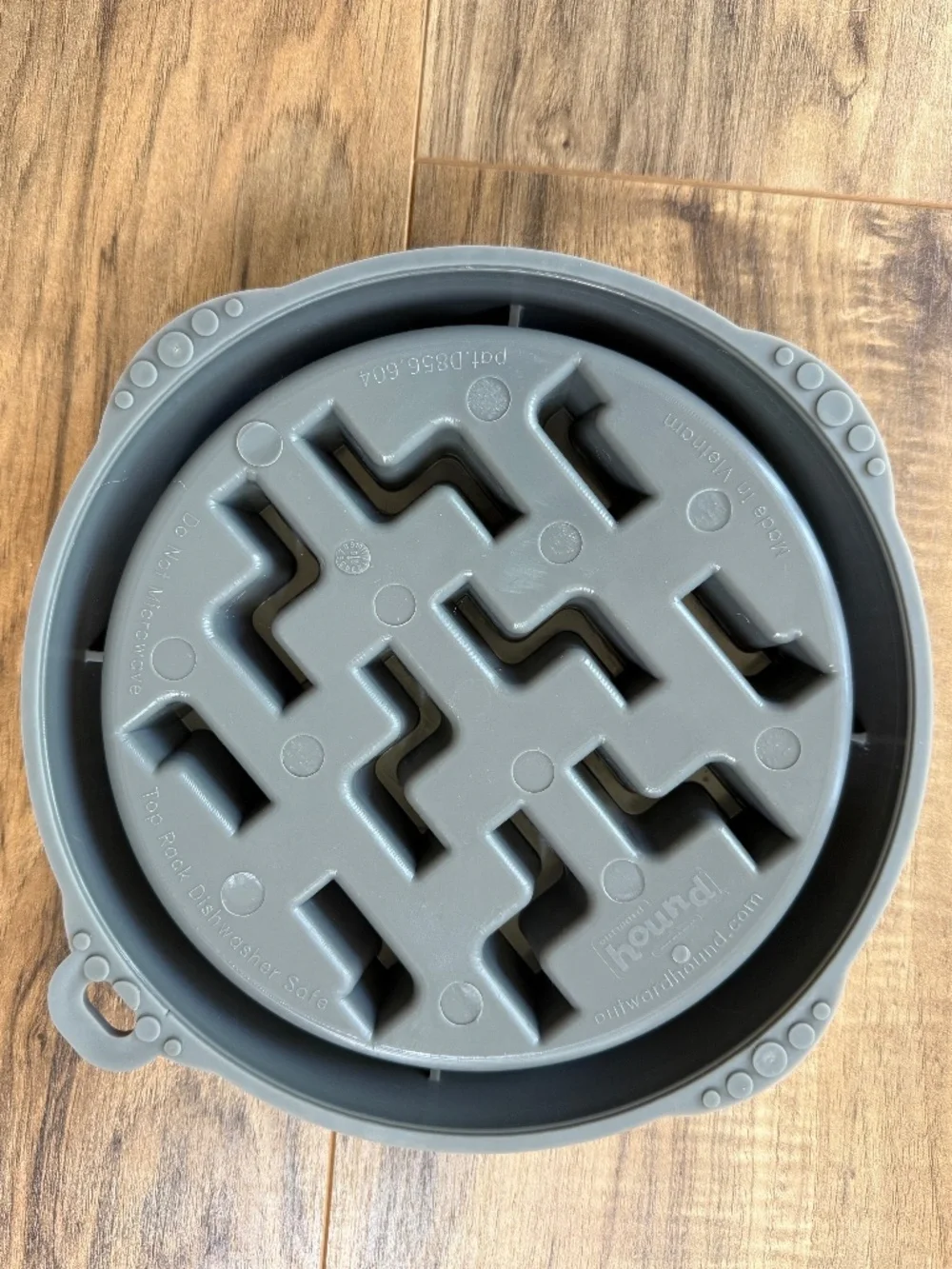 Slow Feeder 2 Cup Dog Food Bowl